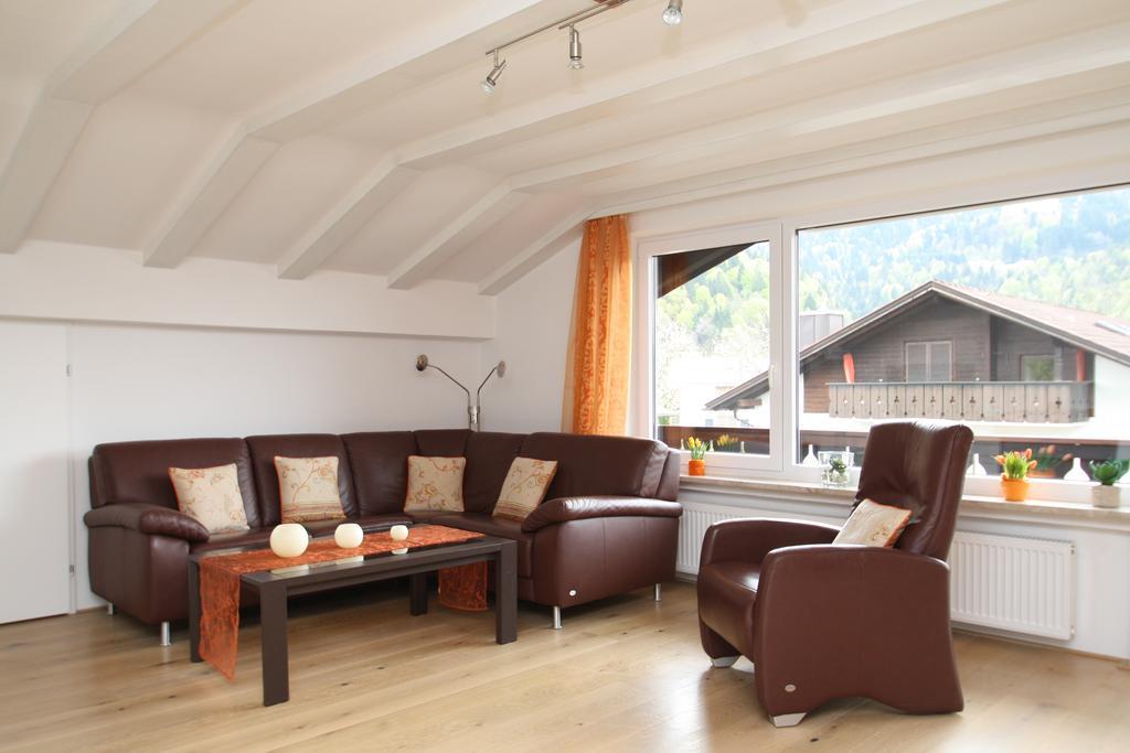 Apartment Spitzenblick Garmisch-Partenkirchen Ngoại thất bức ảnh